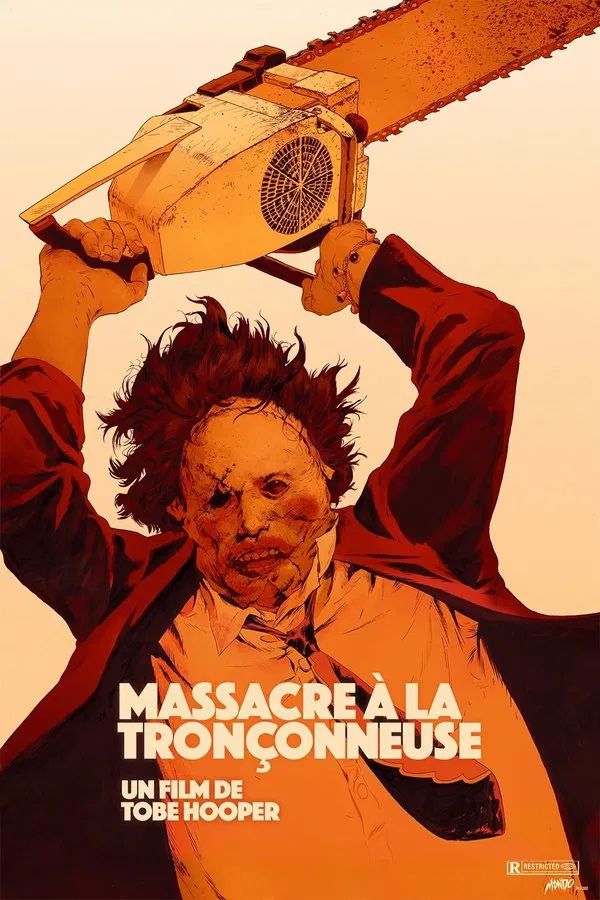 Affiche massacre à la tronçonneuse